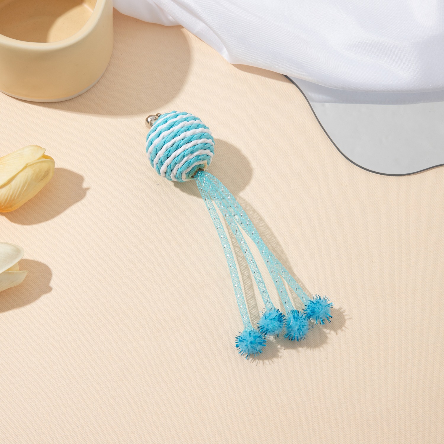 汇总27款逗猫棒替换头带铃铛耐玩不易破猫咪自嗨解闷玩具工厂直供详情28