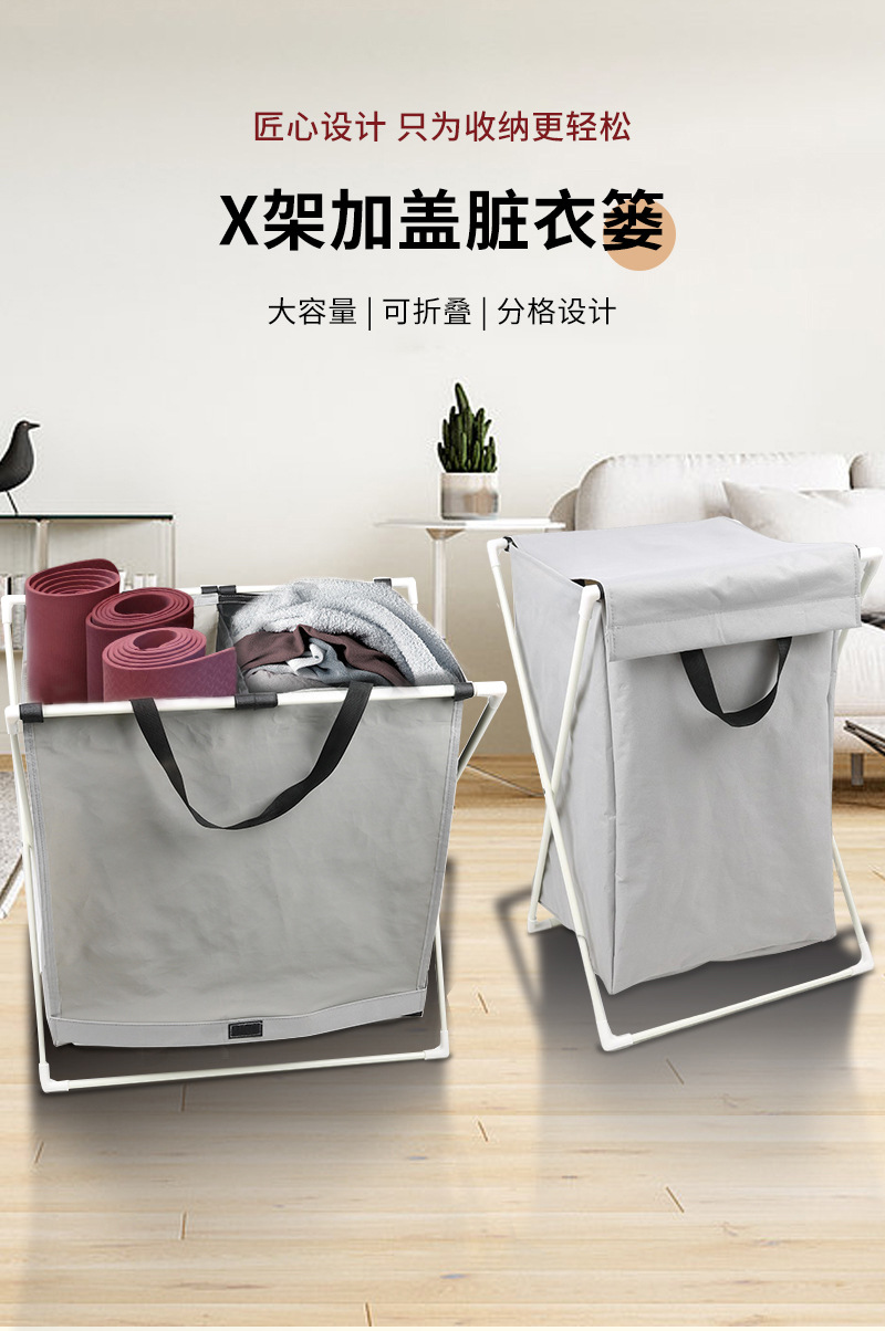 带轮折叠收纳箱80L露营户外整理箱防尘防水大容量详情10