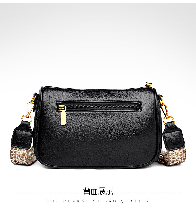 科彼袋鼠女士包包单肩腋下包宽肩带复古斜挎包高级感女包新款潮流详情19