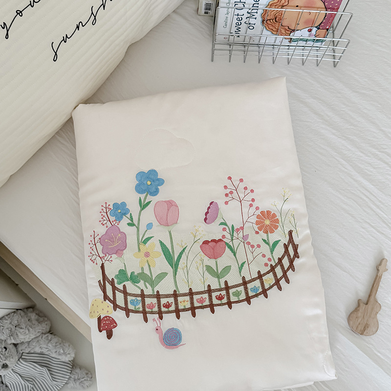 A类亲子款60支兰精天丝儿童夏被婴幼儿空调夏凉被午睡学生薄被子详情18