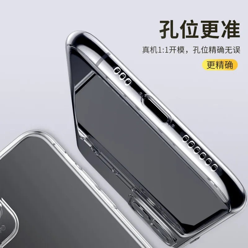 Suitable for iPhone 15 phone case, iPhone14ProMax transparent TPU full coverage silicone soft 13 case 2mini pic 18