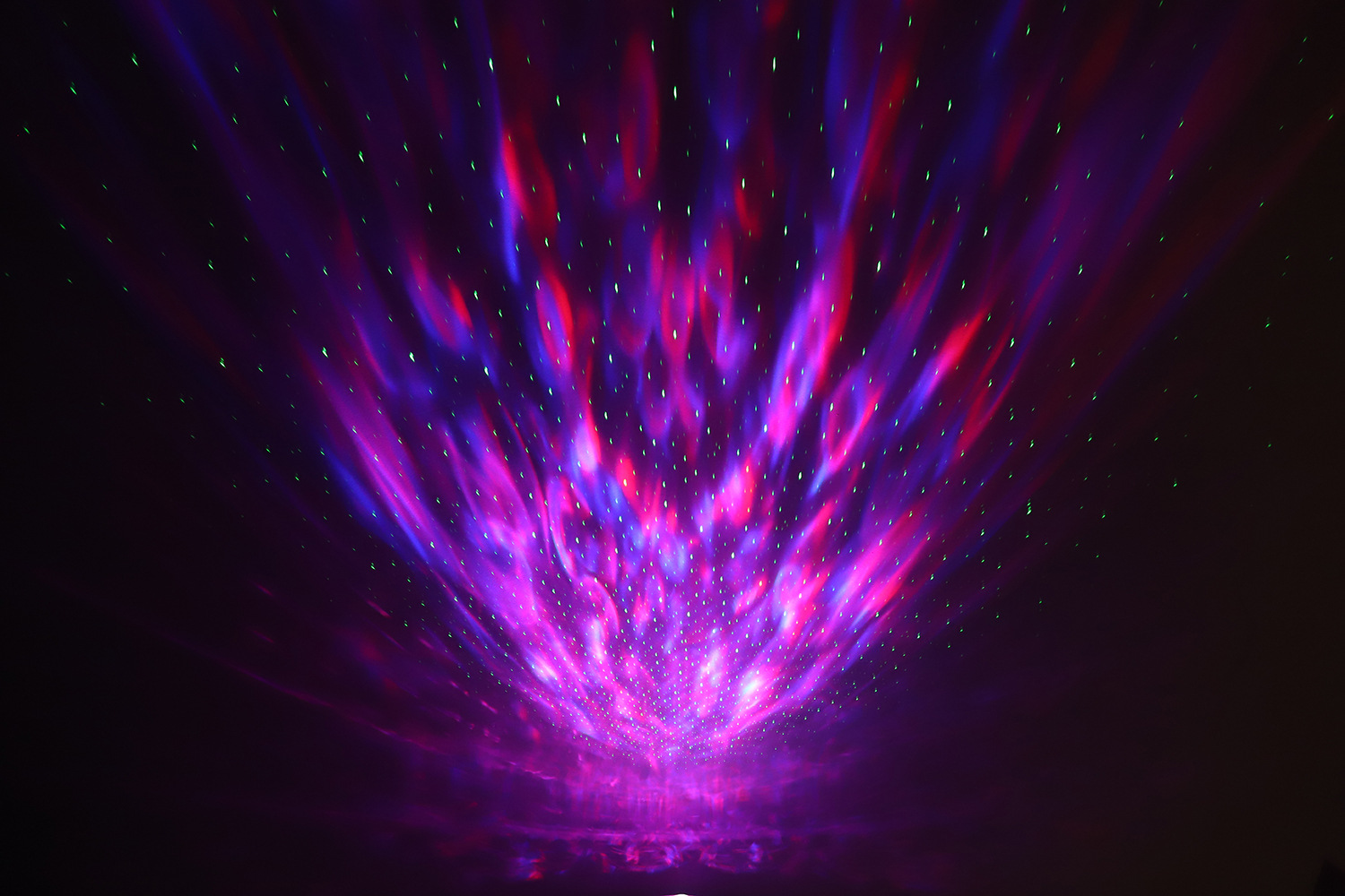 Customized aircraft engine black moon starry sky projection light, laser RGB ambient light, smart night light pic 14