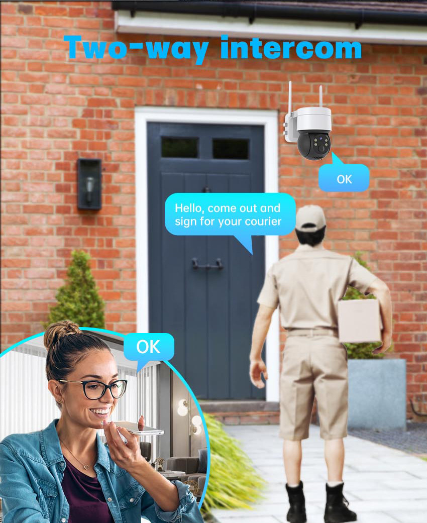 太阳能监控摄像头