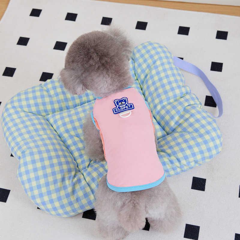 Cool summer new pet vest for cats and dogs, small dog Teddy Bichon Frise Pomeranian 25 refreshing vest pic 7
