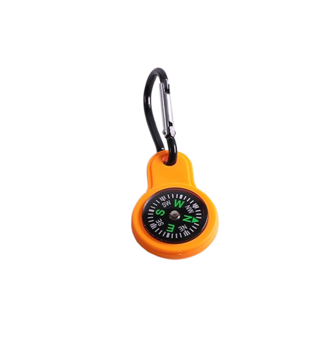 Portable mini compass, mountain climbing buckle, compass, high-precision mountain climbing and camping aluminum alloy hanging buckle, compass pic 8