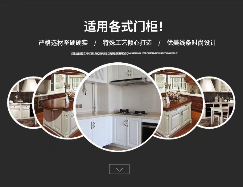 弹簧合页批发家具五金配件橱柜衣柜门铰美式合页自关铰链门窗合页详情2