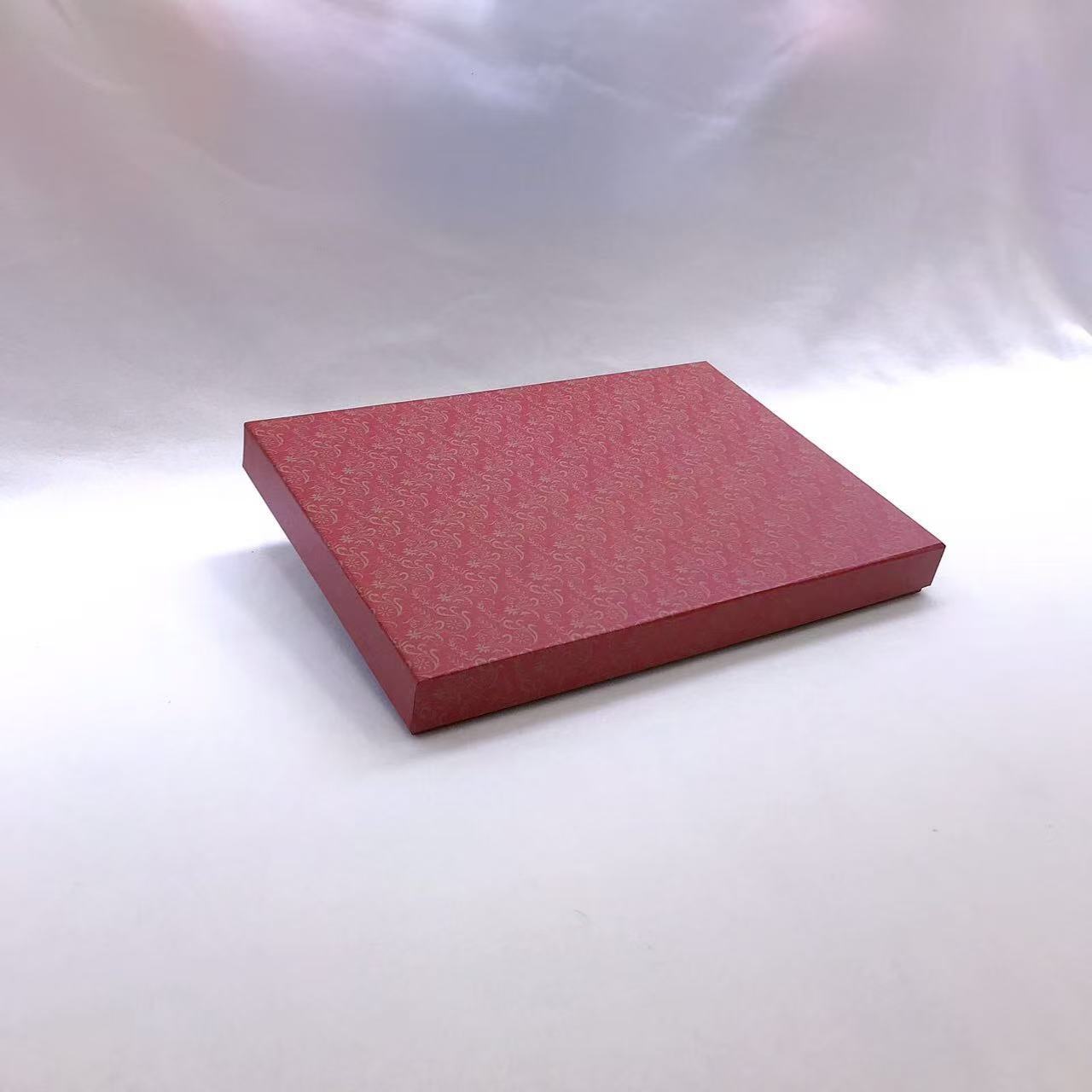 Silk scarf box, scarf packaging box manufacturer direct sales, top and bottom cover paper box, simple empty gift box wholesale pic 11