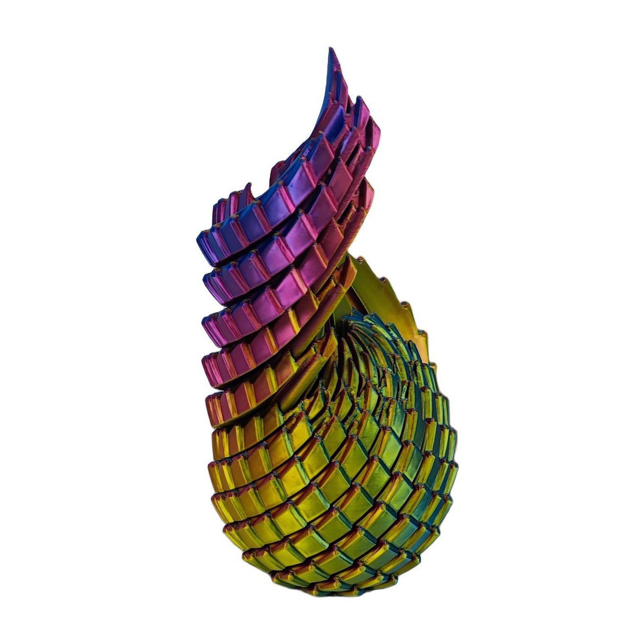 可变形3d打印史莱姆球创意扭扭手指解压新款龙蛋旋转变形模型玩具详情11