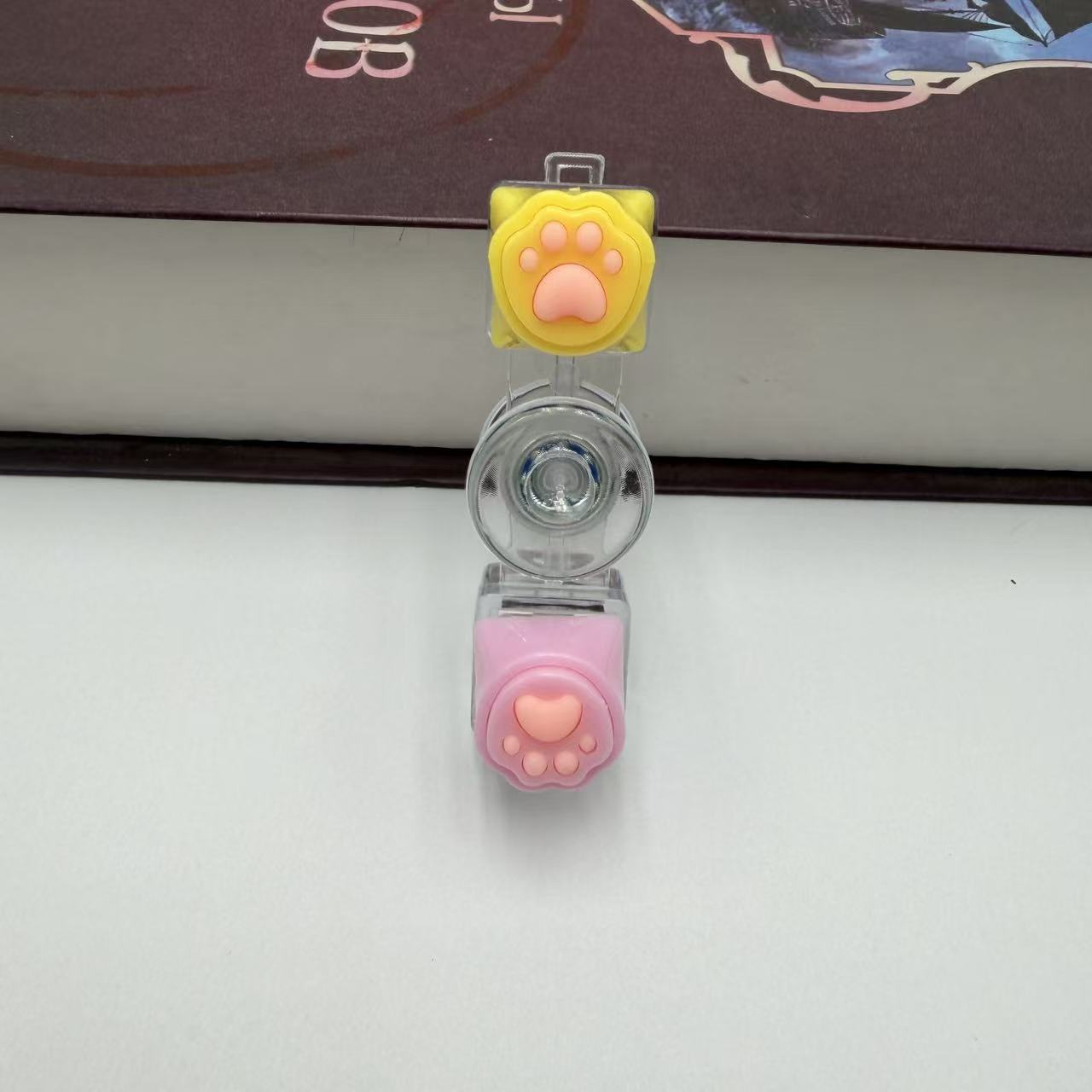 跨境按键陀螺键减压按键机械轴玩具创意按键发光电子键盘详情12