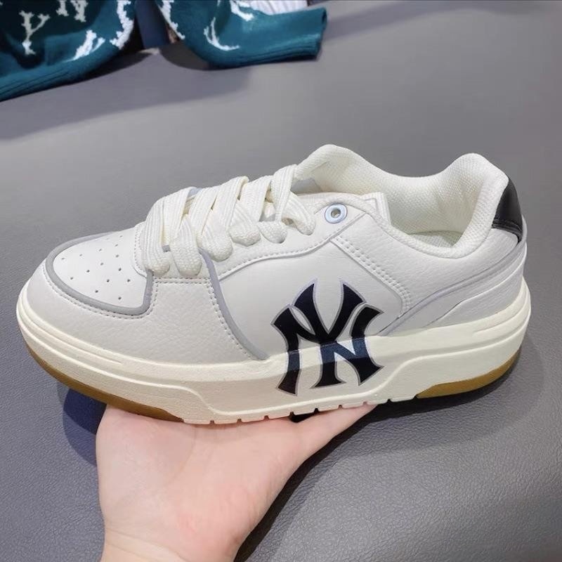 莆田高版本纯原MLB爆款轻量增高厚底老爹鞋2024新款学院情侣百搭详情14