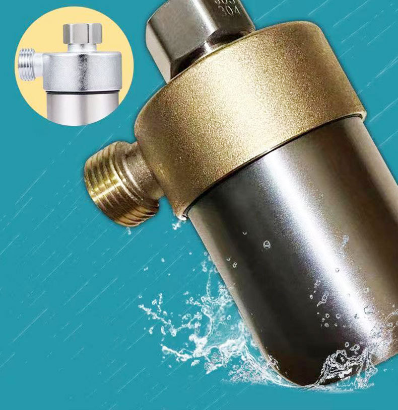Electric water heater pre-filter, household no need to replace filter core, wall-hung boiler feed water, tap water, showerhead scale inhibitor water purifier pic 12