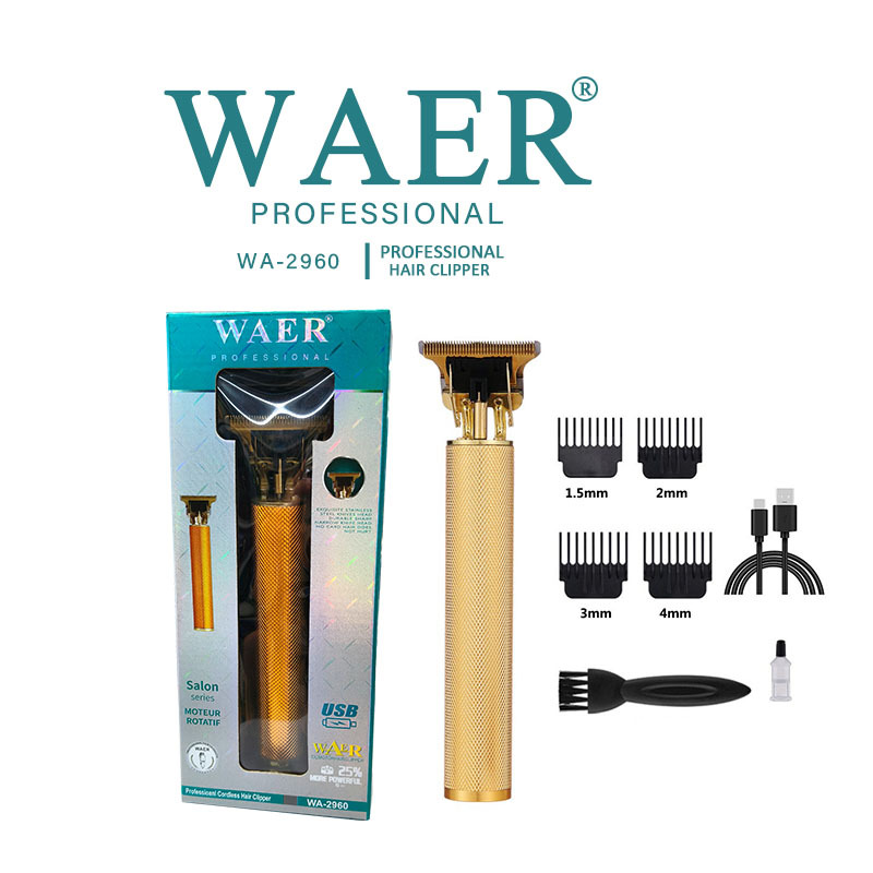 WAER跨境光头神器电推子电动理发器电推剪油头雕刻鬓角理发剪批发详情7