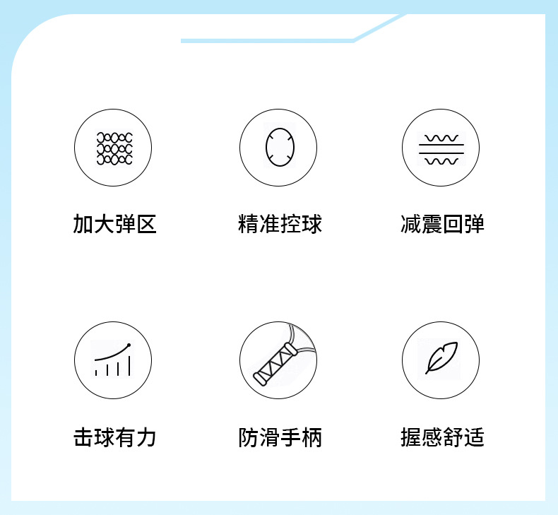 初学者儿童成人运动匹克球拍沙滩球拍2只送球球包双人对打匹克拍详情12