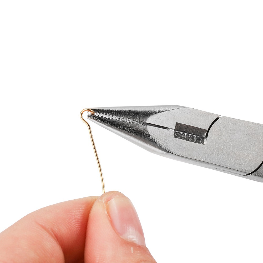 55# steel hand pliers, jewelry pliers, 5-inch mini pliers, chromium-vanadium steel stainless pointed pliers, jewelry tool pliers pic 31