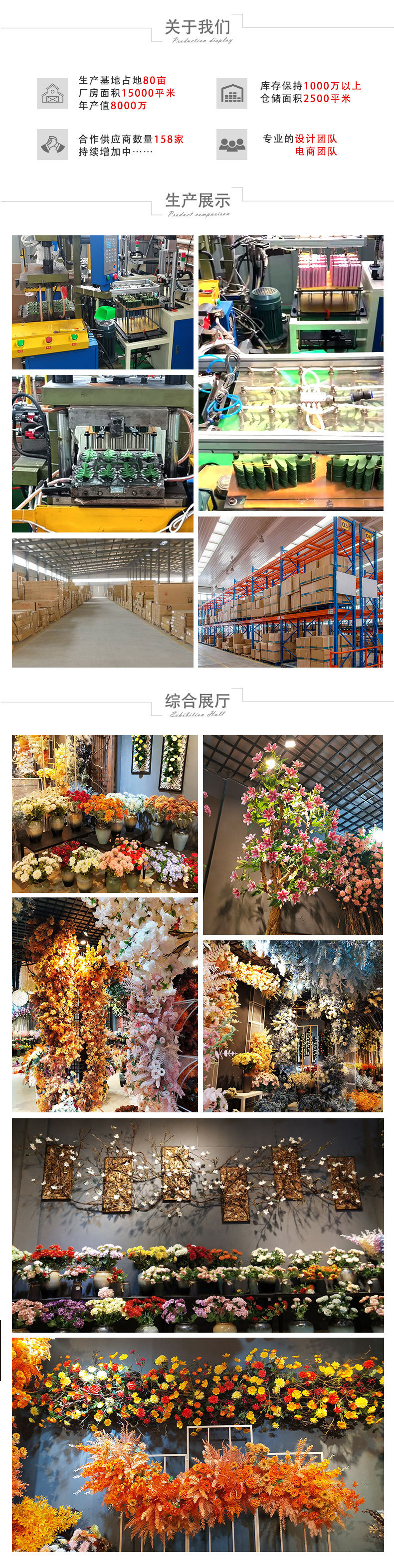 十字丁香仿真花束人造绢花塑料插花艺装饰婚礼布置礼盒装饰品详情4