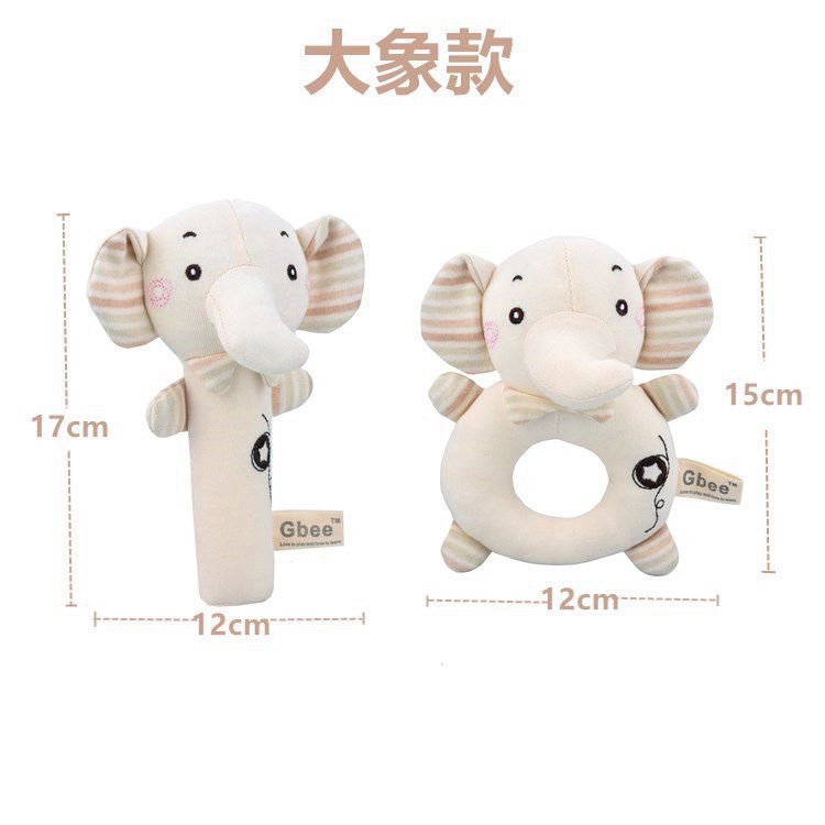 New organic cotton hand rattle for babies and infants, baby comfort rattle, 0-1 year old baby rattle, bed bell pendant pic 17