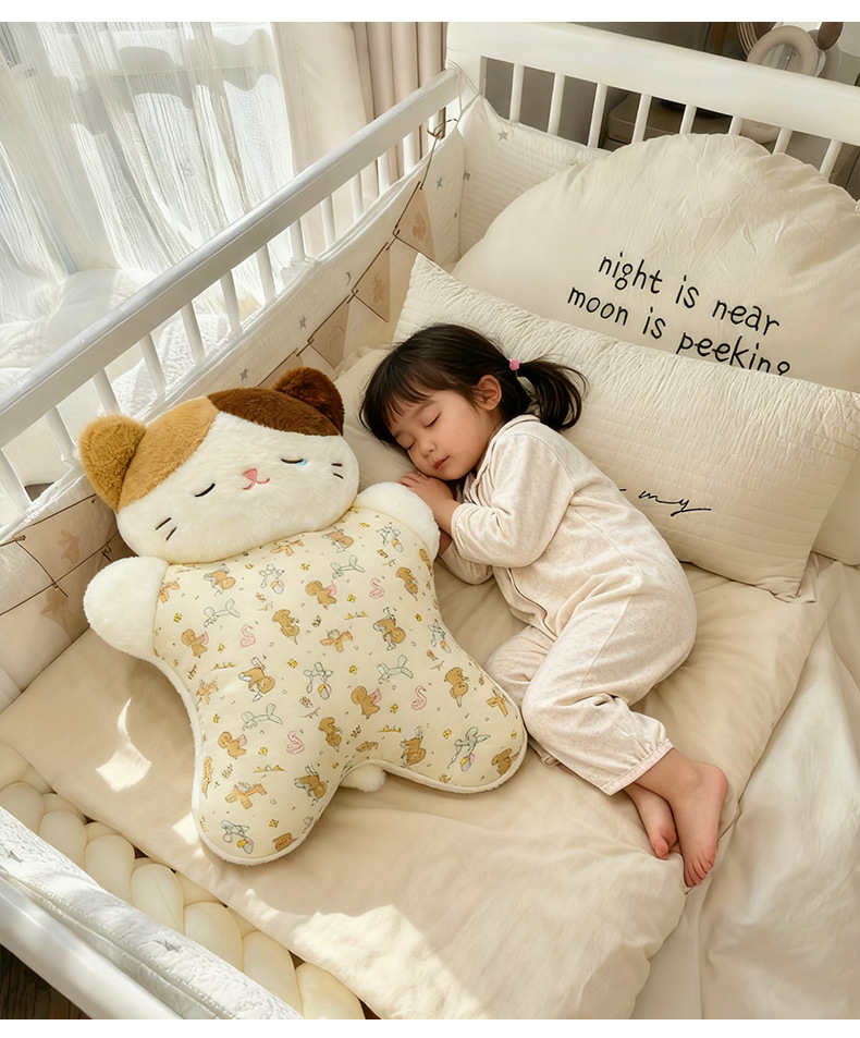 安抚动物玩偶超大捏捏可爱小羊毛绒玩具三花猫柔软抱枕送女生礼物详情14