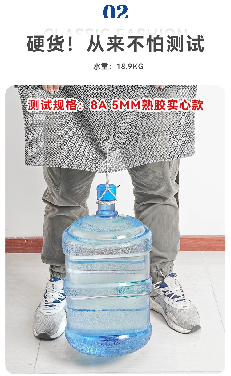 防滑地垫镂空塑料户外商用加厚入户门防滑垫子卫生间浴室防水脚垫详情4