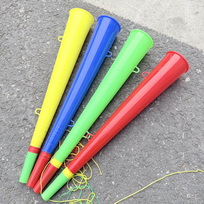 Colorful plastic horn vuvuzela World Cup football toys cheering, clapping and shaping pic 8