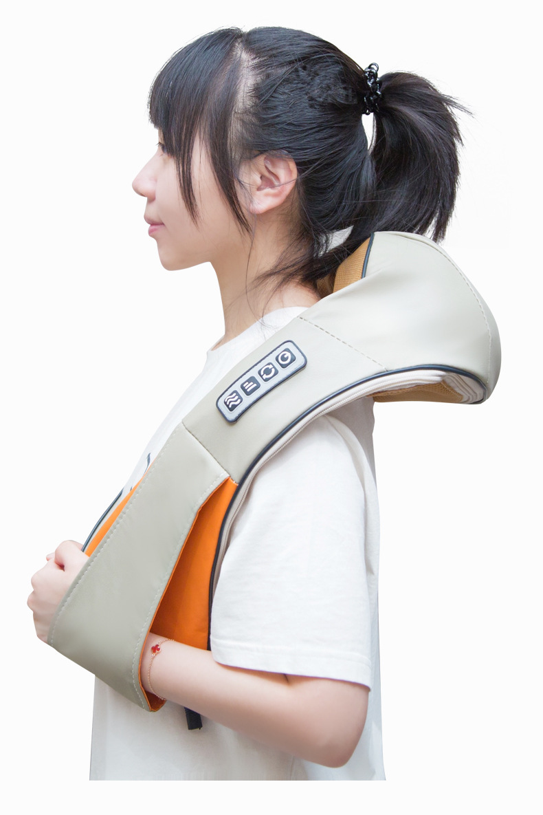 Wholesale of multi-functional U-shaped electric cervical vertebrae kneading, massaging and tapping shawls from the manufacturer pic 14