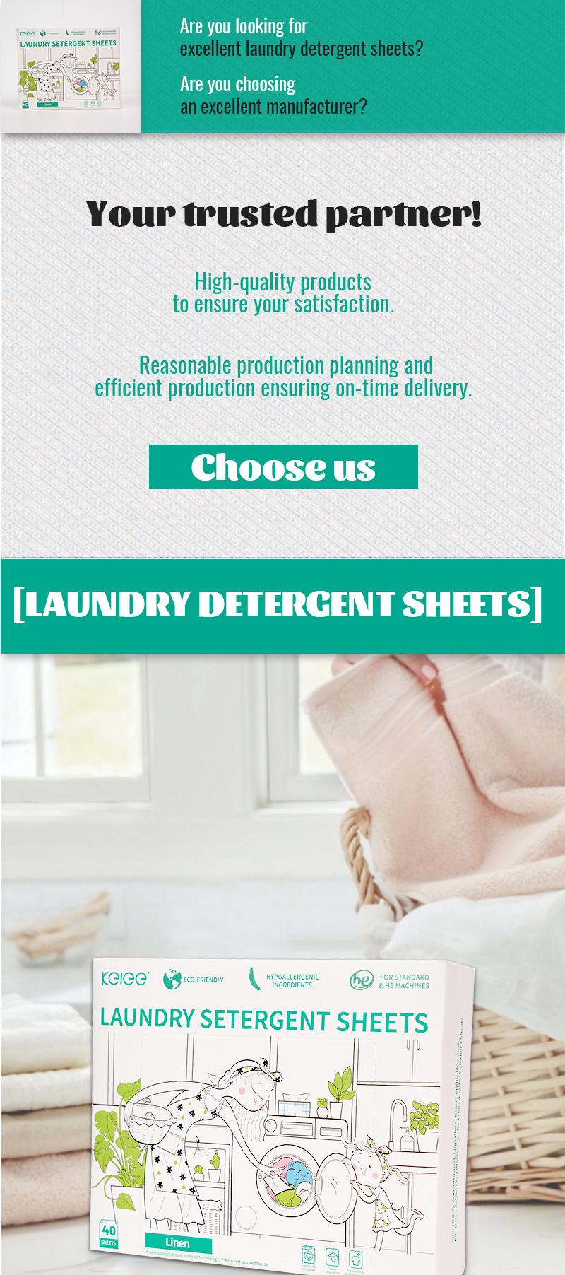 Ultra-concentrated laundry sheets, bubble wrap, portable with super strong decontamination ability, exclusively provided by the source factory for cross-border trade pic 1