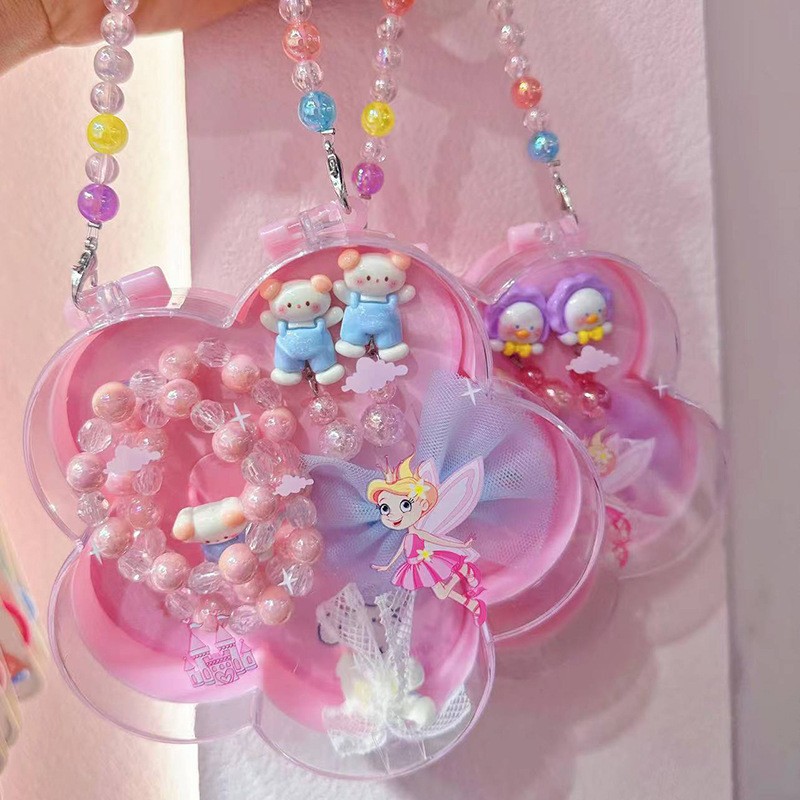 儿童首饰套装儿童发圈手链发夹套装儿童首饰礼盒动物包包儿童饰品详情19