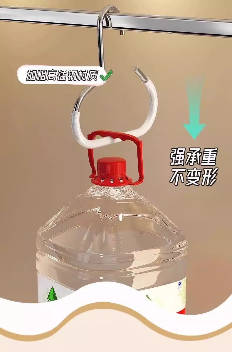 Hat hook, household clothes hanger, bag storage, silk scarf, baseball cap, baseball cap rack storage, anti-slip multi-functional sling pic 13