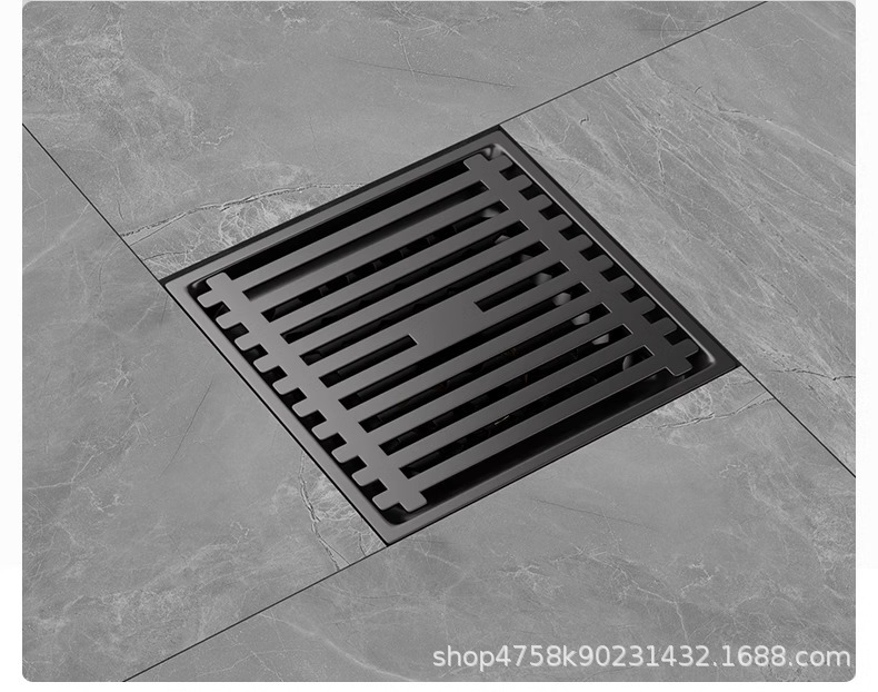不锈钢密封防臭地漏卫生间下水道地漏厨房浴室洗衣机排水方形地漏详情27