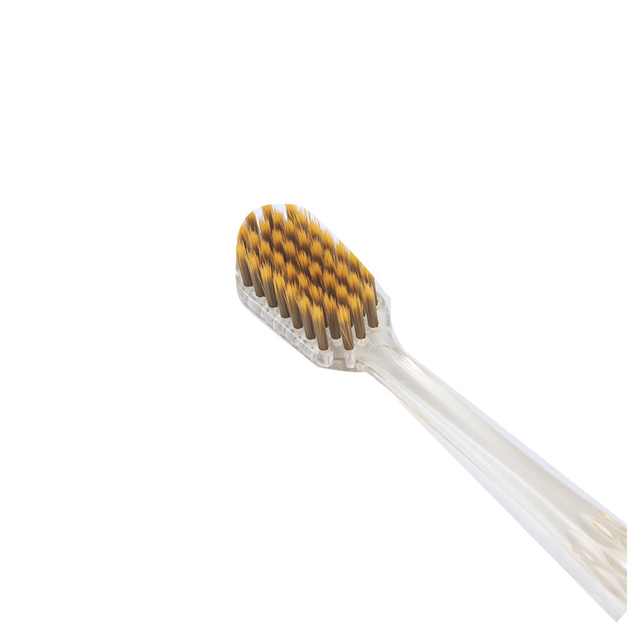 凸面牙刷软毛3支装水晶高档成人宽头日式家用护龈情侣工厂批发详情11