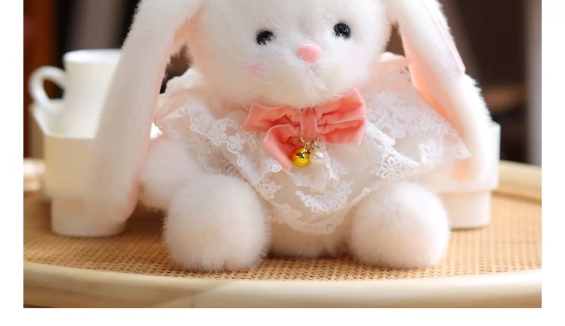 可爱国潮垂耳小兔子公仔毛绒玩具小白兔玩偶安抚娃娃情侣兔生日礼物详情14