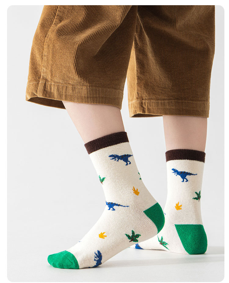 2025男童袜子秋冬季卡通中筒袜儿童袜子春秋中大童棉袜学生袜透气详情20