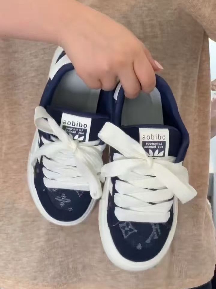 韩版百搭小香风板鞋女2025春秋新款帆布鞋原创休闲运动鞋小白鞋子详情12