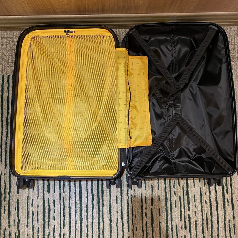 意大利耐用拉杆箱 万向轮潮流凹凸新款旅行箱 超轻外贸出口行李箱详情11