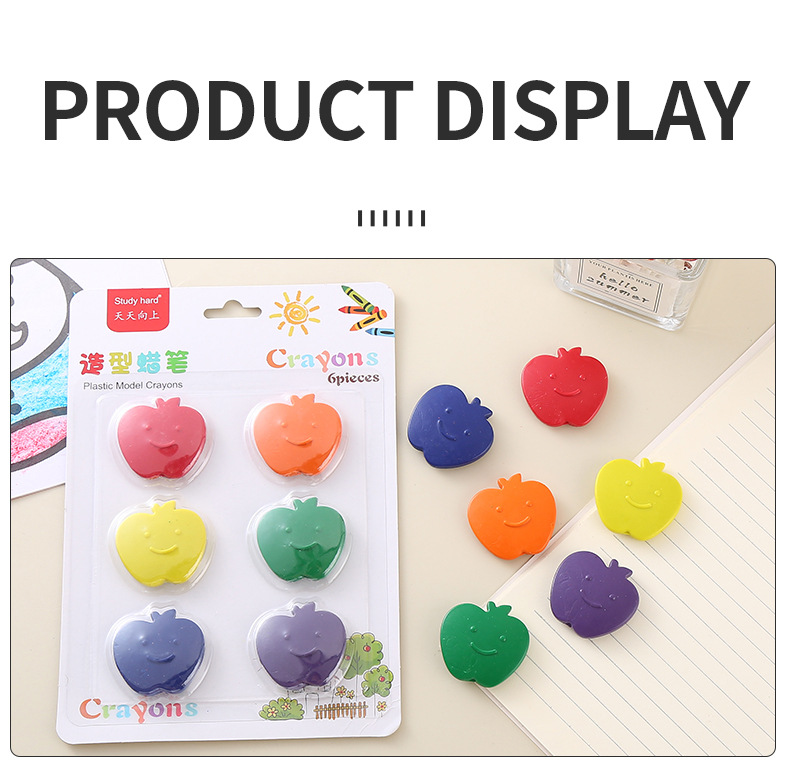 Model Crayon Apple Style Foreign Trade Export OEM and Custom详情13