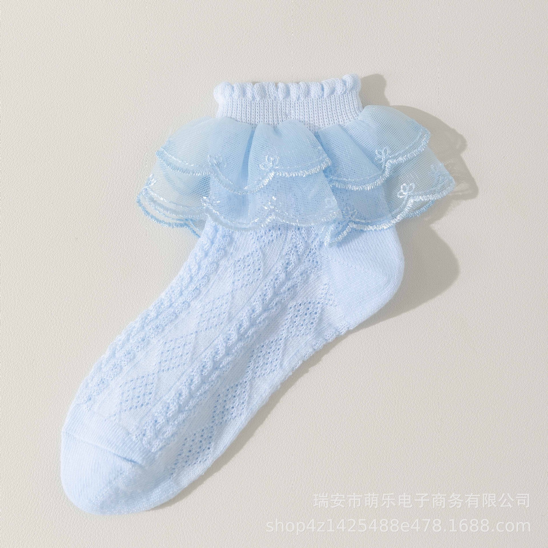 儿童拉丁舞舞蹈花边袜女童蕾丝薄款公主袜棉春秋夏白色花边袜女详情20