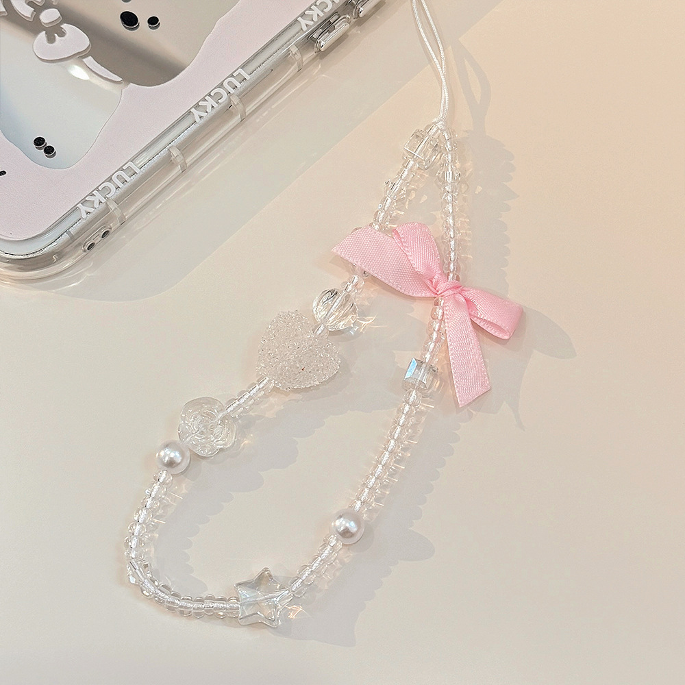 彩色链条手机壳挂绳适用苹果/华为便携手腕带绳个性ins多巴胺挂件详情24