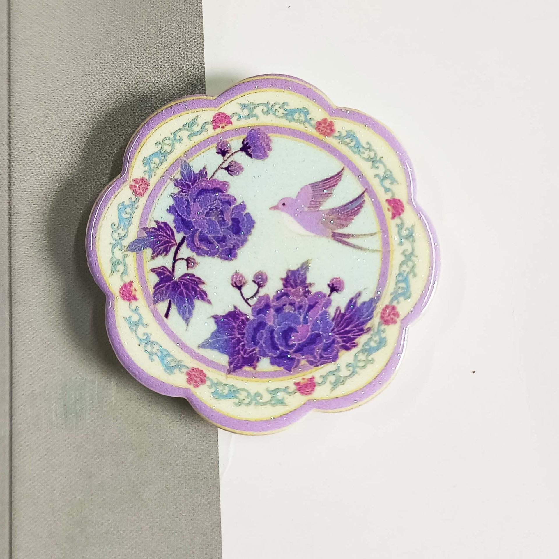 Chinese retro-style simulation plate, afternoon tea cake, dessert tray, food toy mini version model display accessory pic 9
