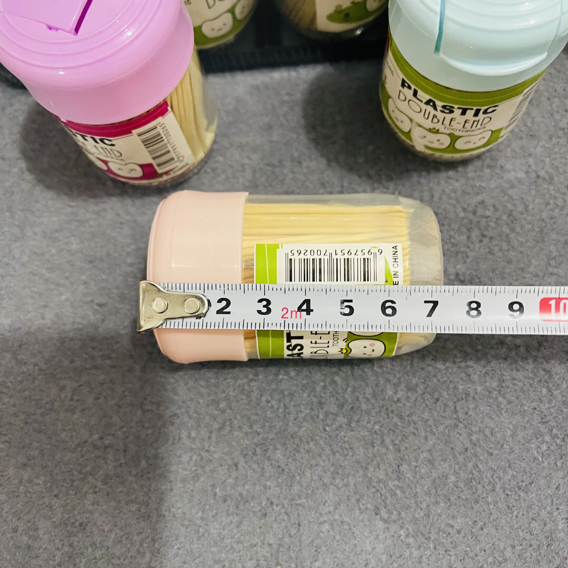 【 Zone 1-1 】6084 toothpicks 12/ tray 360/ box 6084 Box Toothpicks Bottle Toothpicks 2 heads Pointed Toothpicks Full box Bamboo Picks Hotel Bamboo picks 2 yuan pic 1