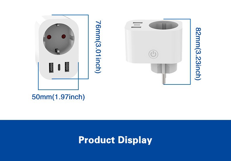 أداة التوصيل الذكي Wifi Wefi Wefi Europe Up: Up، Up، Up، Tuya Web pic 9