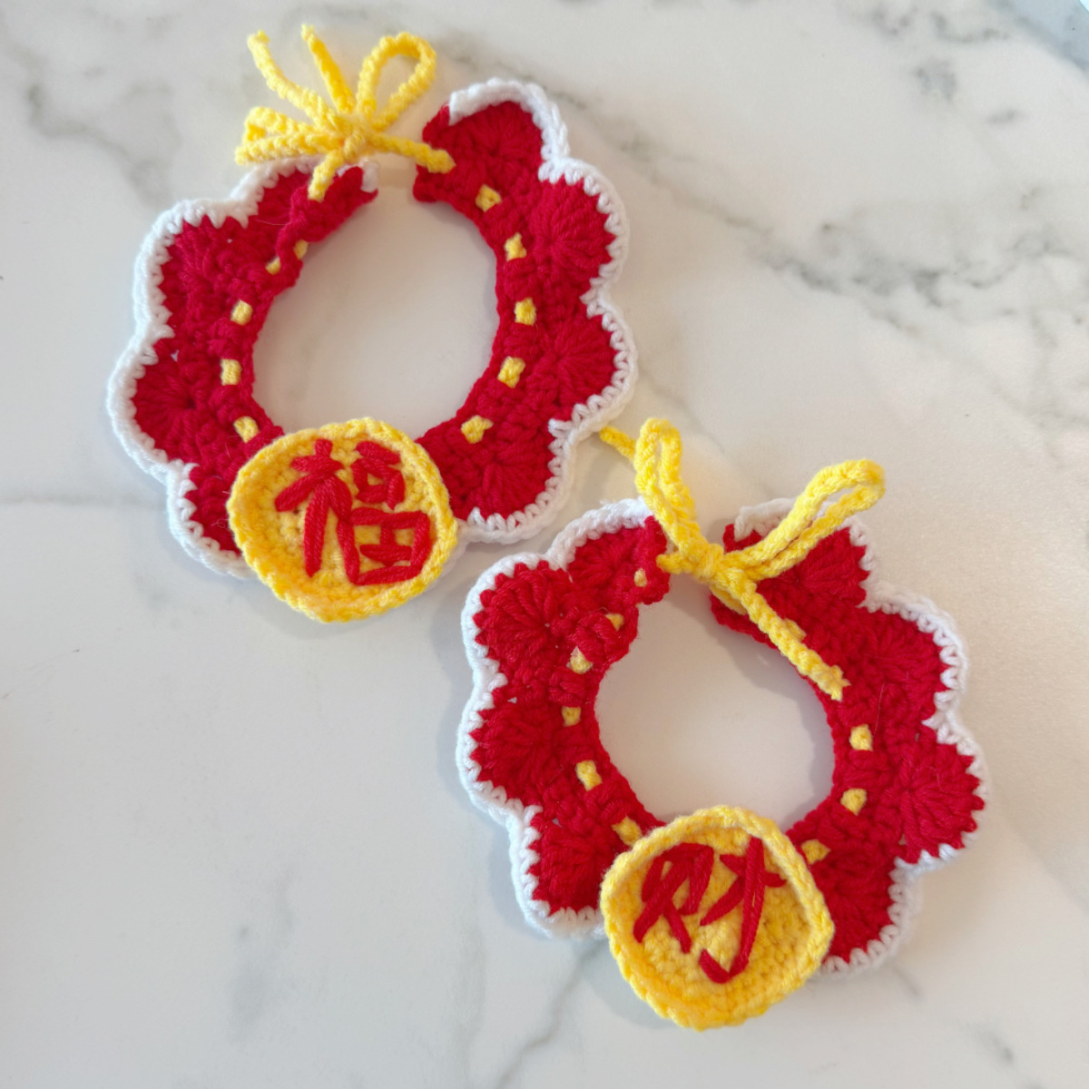 手工编织饰品围巾发带挂饰树脂奶油胶配件米珠奶油胶配饰多款混搭详情3