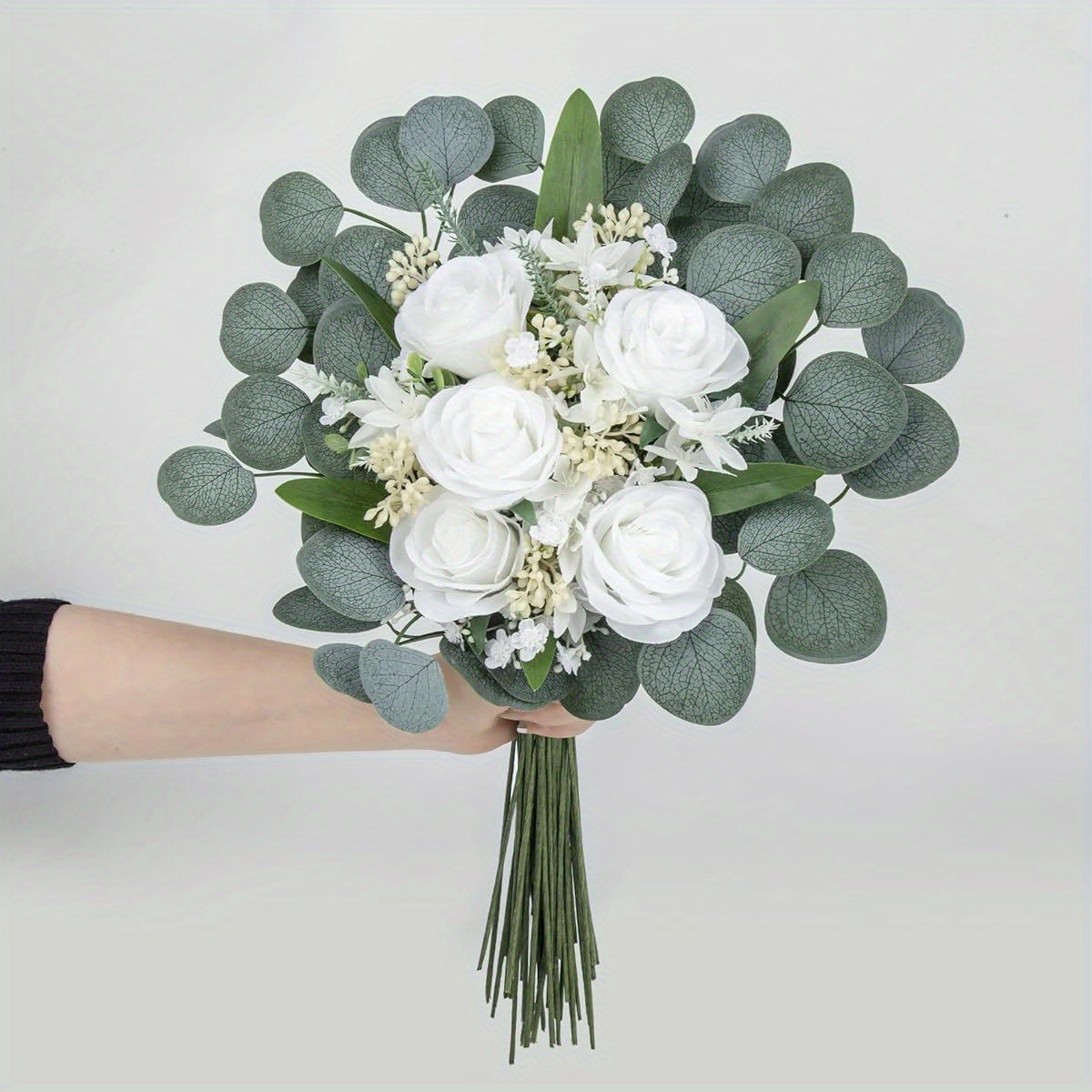 跨境热卖仿真满天星假花仿真花路引拍照道具摆件婚礼婚庆装饰布置详情12