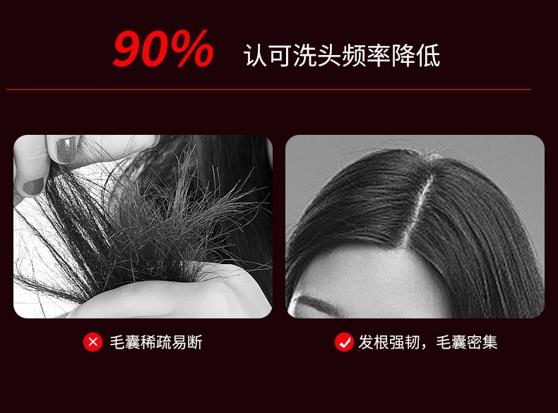 Red light electric massage comb, kneading, activating and promoting hair growth massage device, scalp medicine applicator, hair health care, fluid guiding and hair growth instrument pic 11