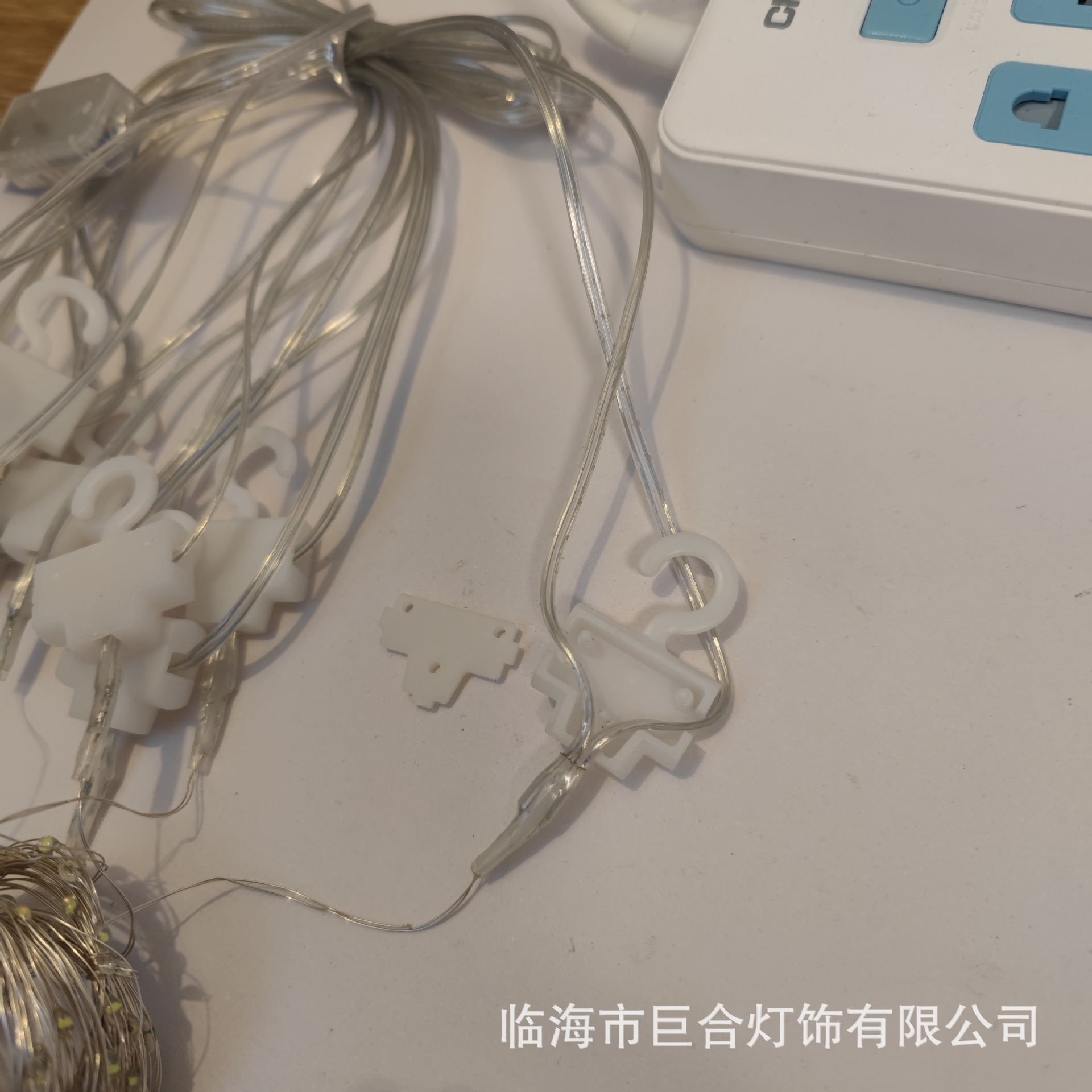 跨境亚马逊LED铜线灯窗帘灯串USB遥控3*3带挂钩圣诞婚庆卧室装饰详情23