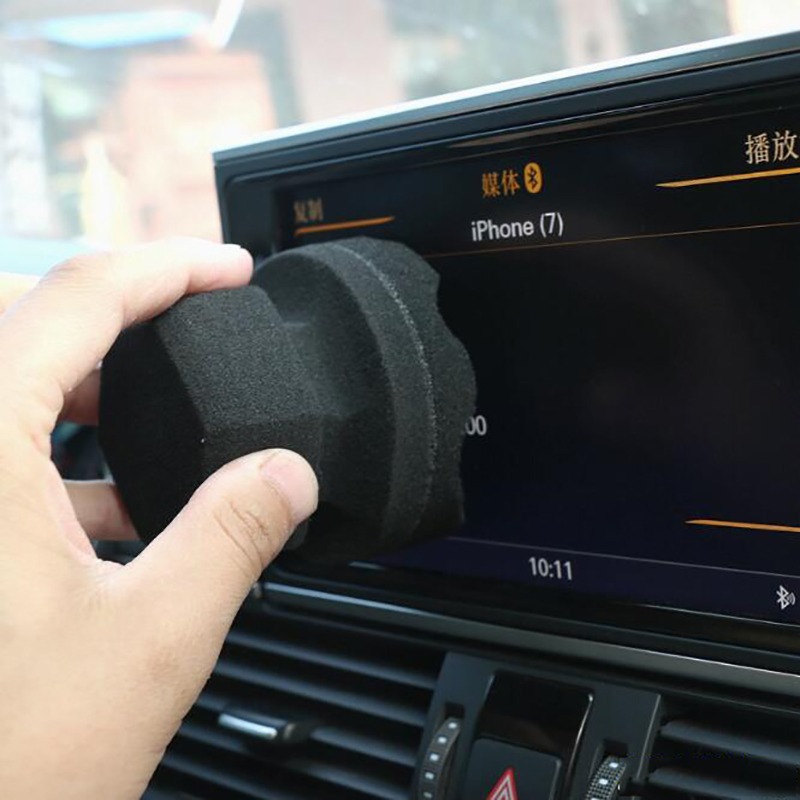 Car beauty waxing and polishing wheels, self-adhesive wool wheels, sponge wheels, polishing machines, sponge balls, polishing discs, car cleaning tools pic 3
