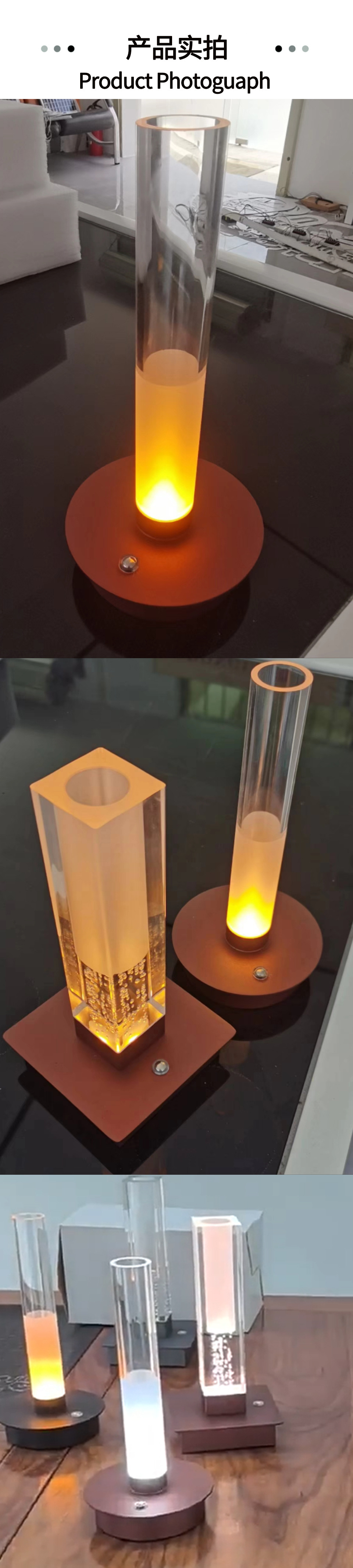 跨境led花瓶灯餐厅客厅卧室床头插花灯酒吧装饰氛围台灯现货批发详情1