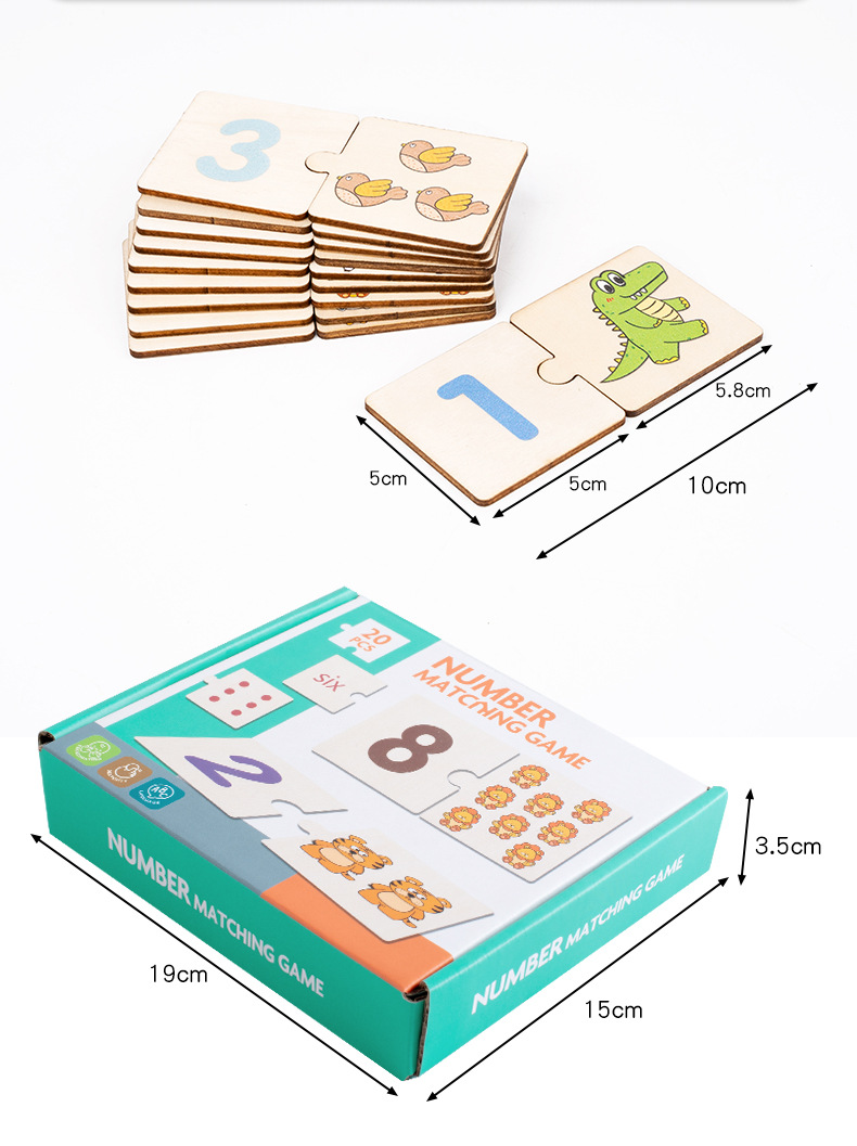 Numbers, English letters, decomposition, arithmetic, addition and subtraction, matching, animal cognition teaching, children's toys, cross-border pic 12