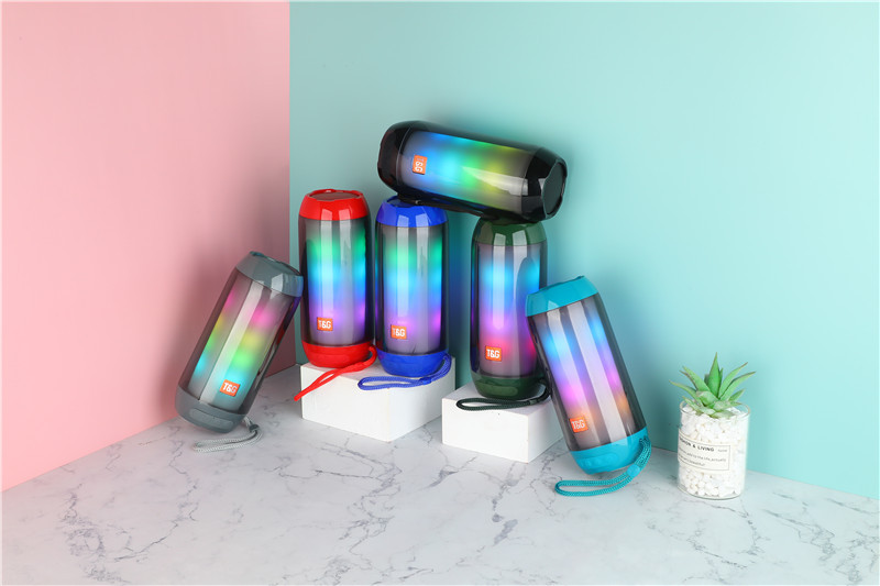 跨境新款TG643藍(lán)牙音箱便攜手提插卡藍(lán)牙小音響fm收音音響led音箱詳情9