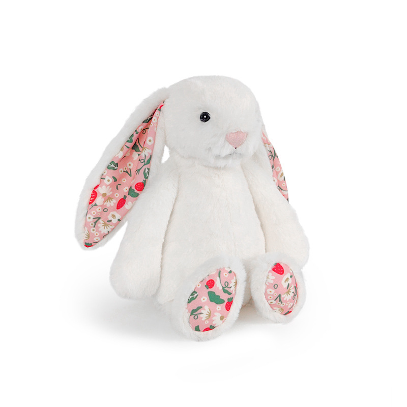 Shy Bonnie Rabbit, cherry blossom, berry, long-eared rabbit, internet-famous soft plush toy, companion and soothing doll pic 4