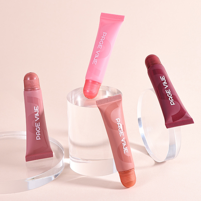 跨境彩妆 PAGE VINE爆款品牌平替唇釉套装滋润补水保湿外贸美妆详情14
