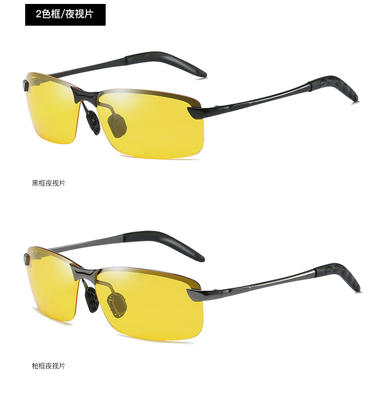 墨镜太阳眼镜3043太阳镜男变色太阳镜日夜两用墨镜偏光太阳镜批发详情14